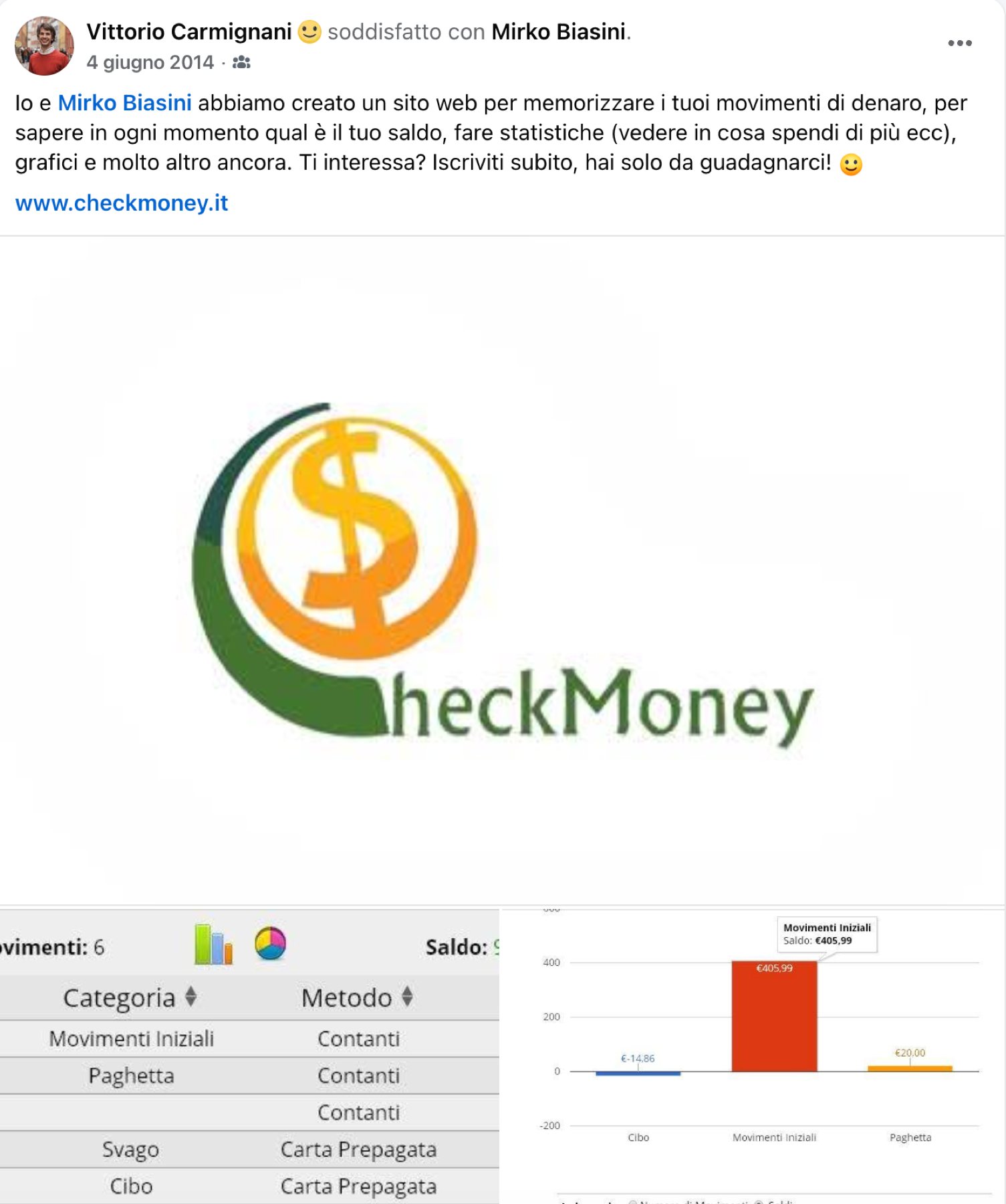 CheckMoney, 2014